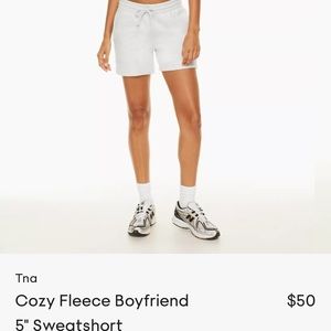 Aritzia boyfriend sweat short
